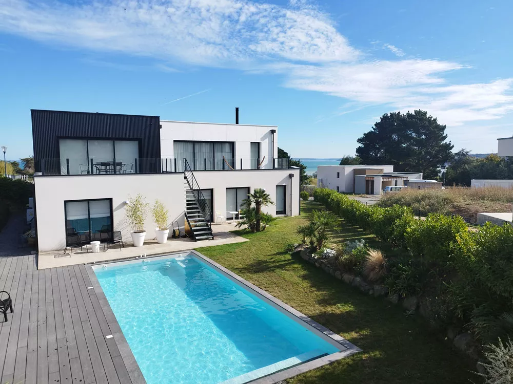 Piscine extérieure 9,00m x 4,00m – Binic (22)