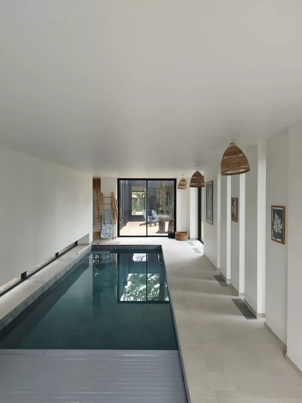 Piscine intérieure 10,50 m x 2,50 m – Plouha (22)